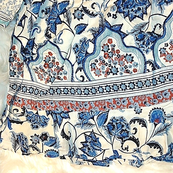 NWT Stunning ROMANTIC GYPSY~Maternity~Lightweight Empire Waist Short Kimomo Dres - Picture 14 of 16